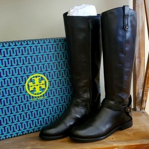 Tory Burch Derby Riding Boots